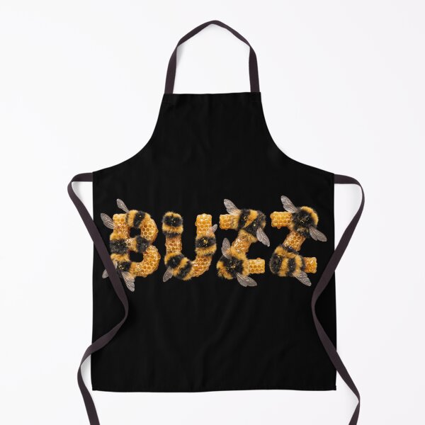 Item preview, Buzz Honeycomb Bee Text Art designed and sold by KeremYurtseven.