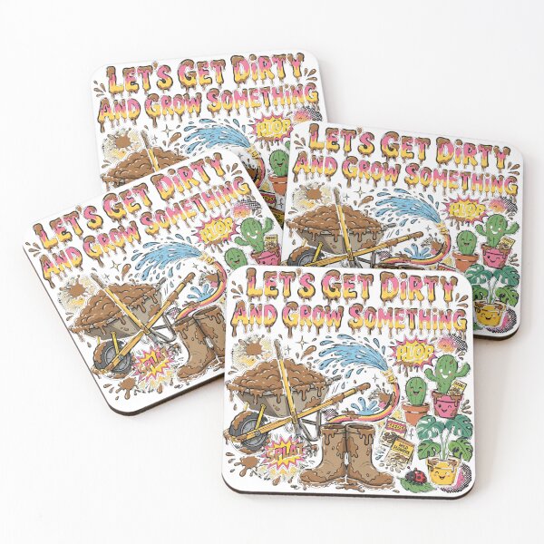 Item preview, Let's get dirty and grow something  designed and sold by Adicoza777.