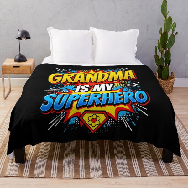 Item preview, Grandma Is My Superhero Comic Explosion Flower designed and sold by GCFULLA.