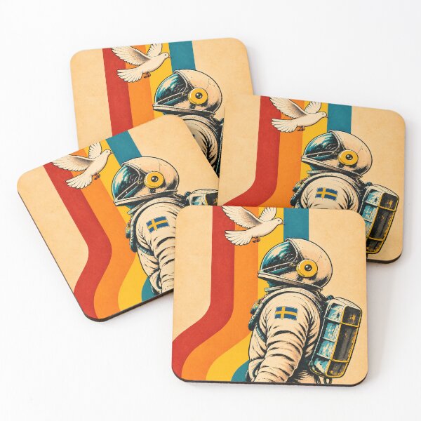 Item preview, Swedish Space Explorer Retro Futurism designed and sold by NordenPosters.