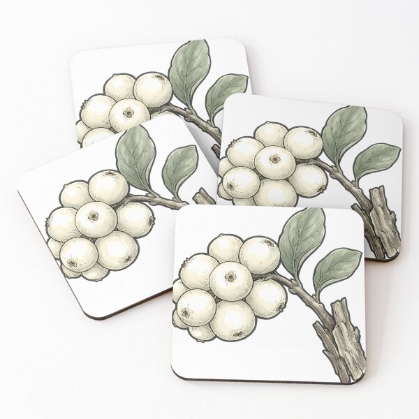 Item preview, Vintage Naturalist Snowberry Cluster - Antique Botanical Art designed and sold by Catch333.