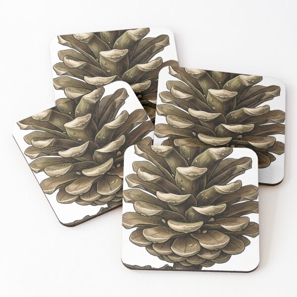 Item preview, Vintage Naturalist Fir Cone - Antique Botanical Plate designed and sold by Catch333.