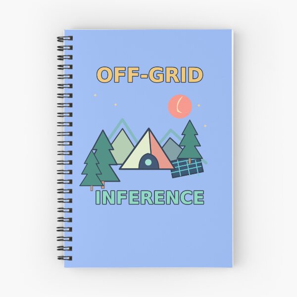 Item preview, Off Grid Inference - Funny Local AI No Cloud Design designed and sold by Ink and Wink.
