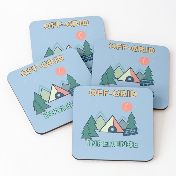 Item preview, Off Grid Inference - Funny Local AI No Cloud Design designed and sold by Ink and Wink.