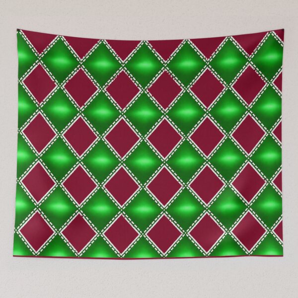 Item preview, Emerald Stitch Harmony – Timeless Geometric Fashion designed and sold by annenambiro.