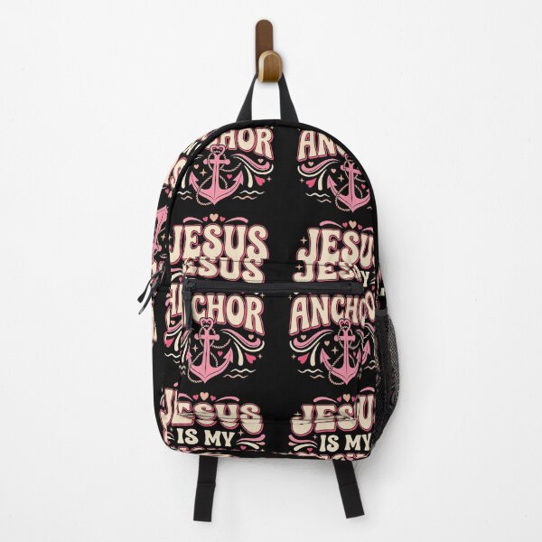 Item preview, Jesus Is My Anchor Retro Groovy Nautical designed and sold by GCFULLA.