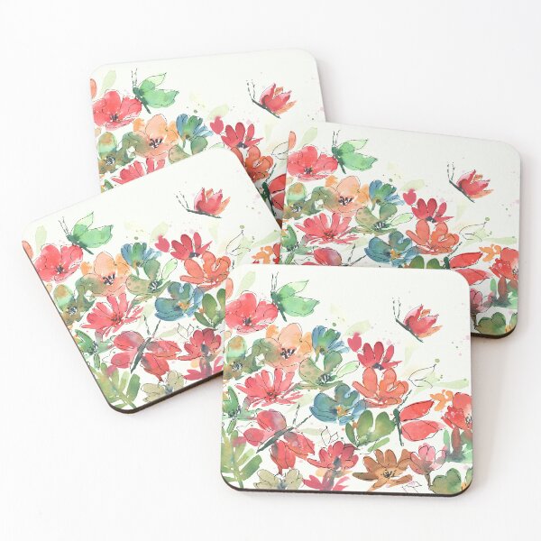 Item preview, Hand painted flowers spring designed and sold by Stavrina_Art_Lab.