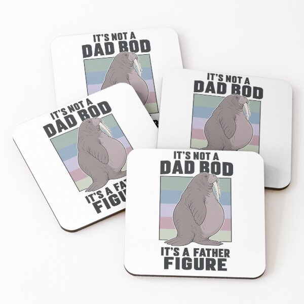 Item preview, Not a Dad Bod, a Father Figure – Funny Walrus designed and sold by the-dovlat.