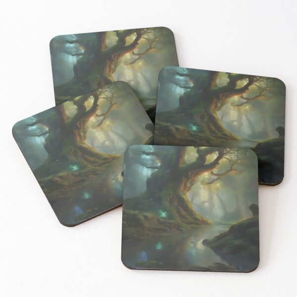 Item preview, Mystical Forest Watercolor designed and sold by Fanta-sticky.