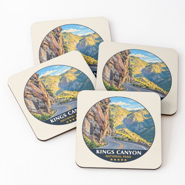Item preview, Kings Canyon National Park Sticker designed and sold by Gideon Emmerich.