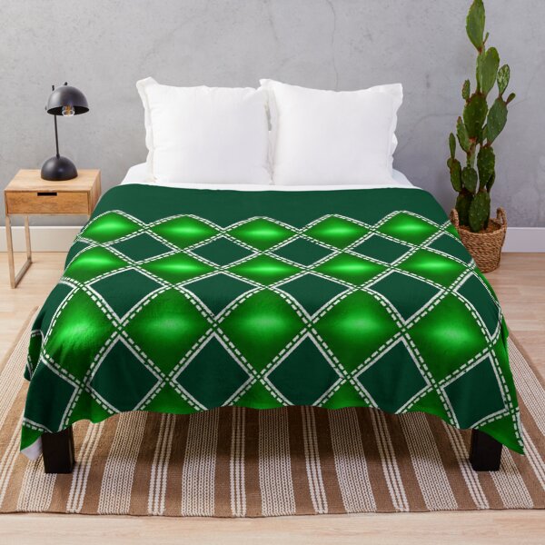 Item preview, Emerald Green Argyle with White Topstitch designed and sold by annenambiro.