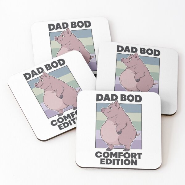 Item preview, Dad Bod Comfort Edition – Funny Pig designed and sold by the-dovlat.
