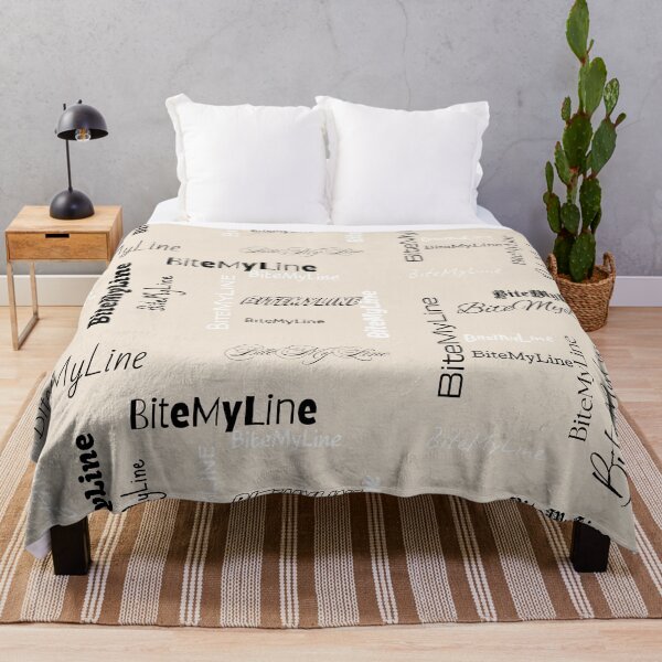 Item preview, ByteMyLine logo in different fonts designed and sold by BiteMyLine.
