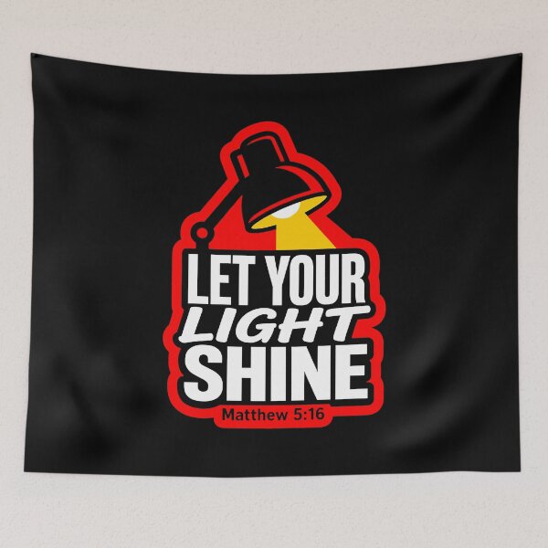 Item preview, Matthew 5:16 Let Your Light Shine designed and sold by plushism.