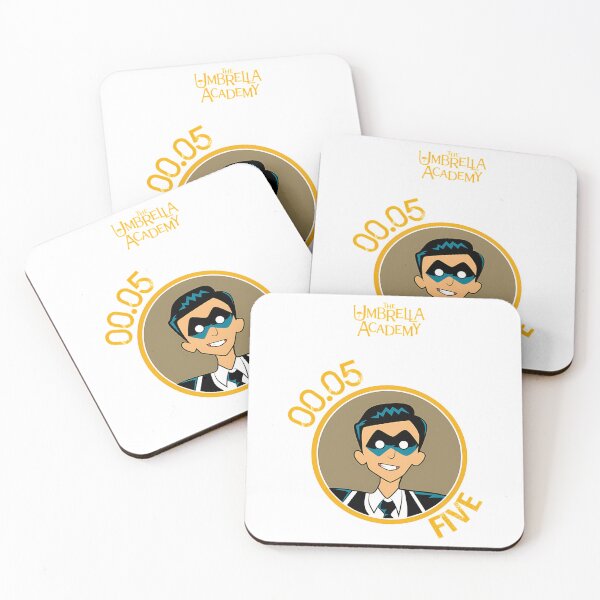Item preview, Umbrella Academy Five Cartoon designed and sold by loreal-lingen.