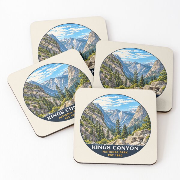 Item preview, Kings Canyon National Park Sticker designed and sold by Gideon Emmerich.