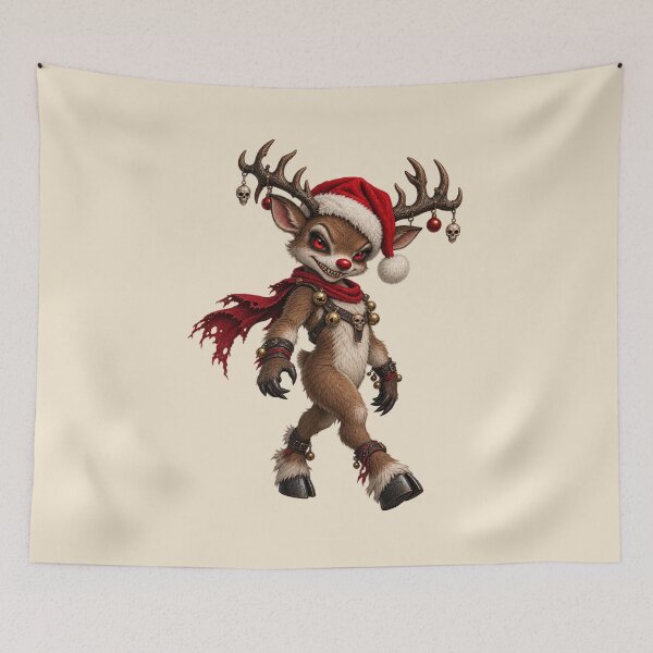 Item preview, Sinister Christmas Reindeer – Gothic Holiday Creature designed and sold by MetaModel Editions.