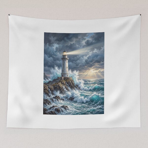 Item preview, Lighthouse in the Storm designed and sold by JamieReid98.