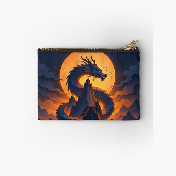 Item preview, Fantasy Paper Cut Mountain Dragon - Quilling Art designed and sold by GrinGalore.