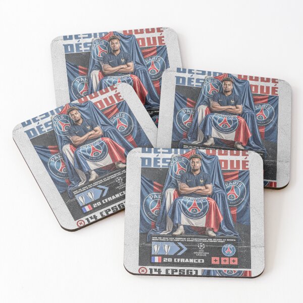 Item preview, Désiré Doué Paris Saint-Germain Football Graphic Poster designed and sold by Shopunte.