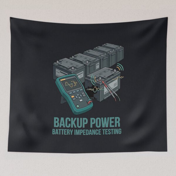 Item preview, UPS Battery Impedance Testing Engineering designed and sold by Amr Darwish Graphic designer.