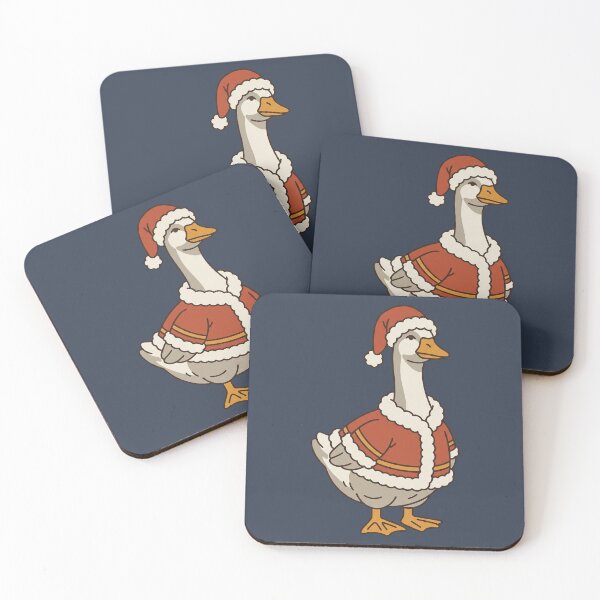 Item preview, Retro Goose Santa Porch Statue designed and sold by Rariks.