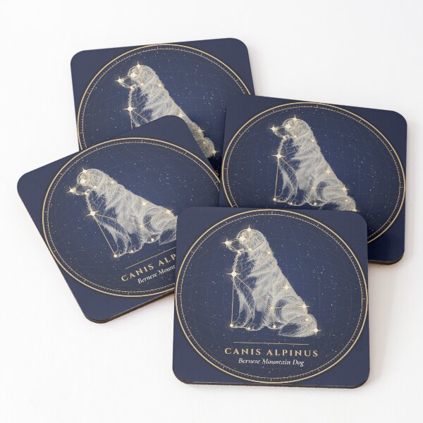 Item preview, Bernese Mountain Dog Constellation – Celestial Art designed and sold by Celestial Atlas of Dogs.