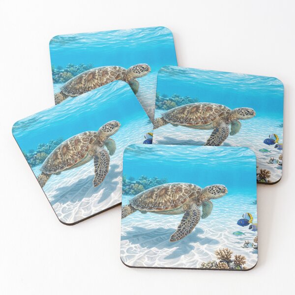 Item preview, Turtle in the Lagoon designed and sold by JamieReid98.