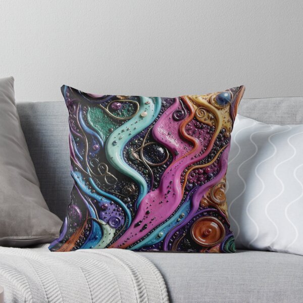 Item preview, Mystical Liquid Cosmic Swirls - Witchcore Art designed and sold by Vhelir-Art.