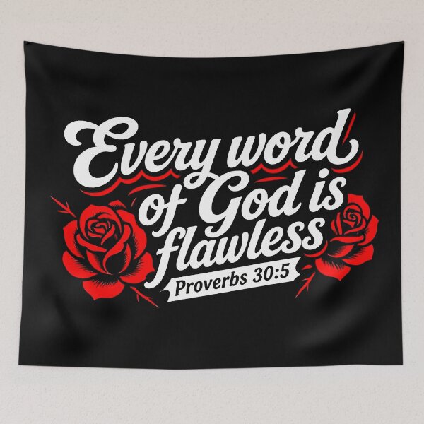 Item preview, Proverbs 30:5 Every Word Of God Is Flawless designed and sold by plushism.