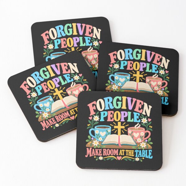 Item preview, Forgiven People Make Room At The Table Christian designed and sold by ShirTomDesigns.