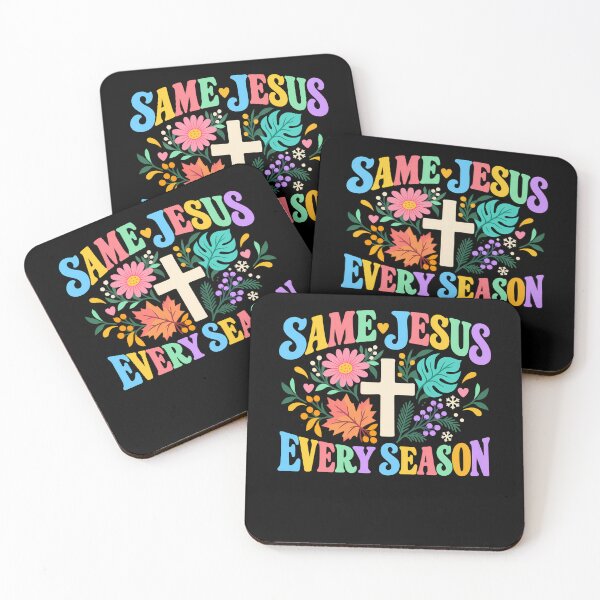 Item preview, Same Jesus Every Season Christian designed and sold by ShirTomDesigns.