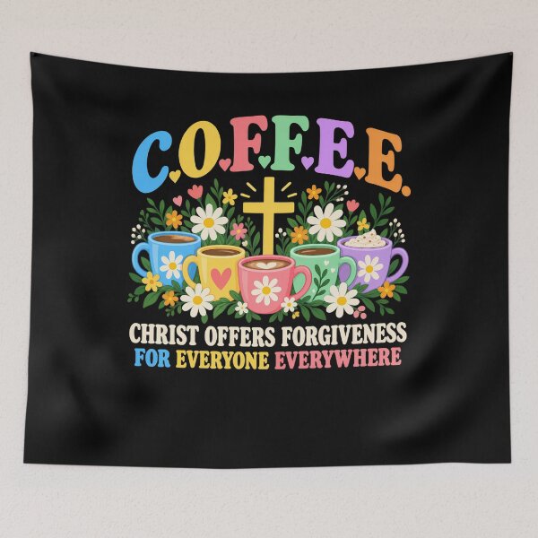 Item preview, Christ Offers Forgiveness For Everyone Christian designed and sold by ShirTomDesigns.