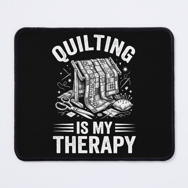 Item preview, Quilting Is My Therapy Quilter Hobby Crafter designed and sold by designstoriesMK.