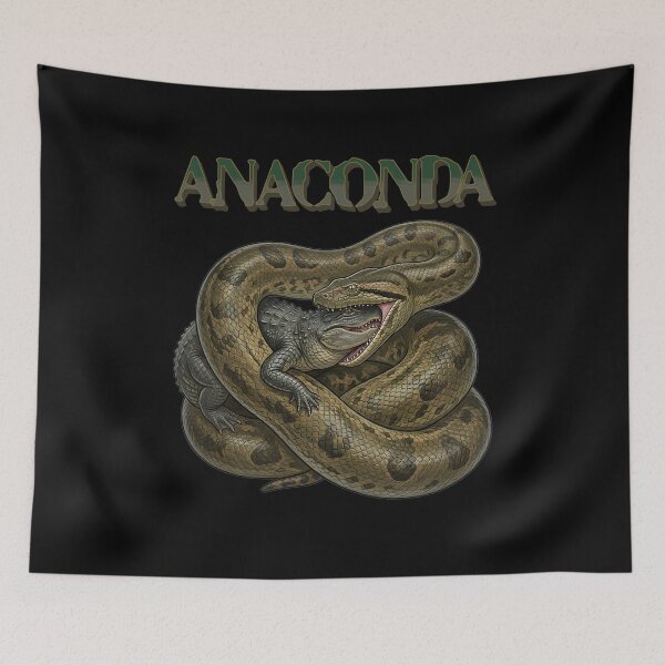 Item preview, Anaconda vs. Alligator designed and sold by ReneMM.