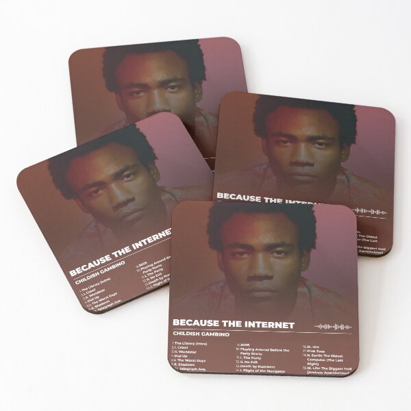 Item preview, Childish Gambino Because the Internet Poster designed and sold by JPOSTERS.