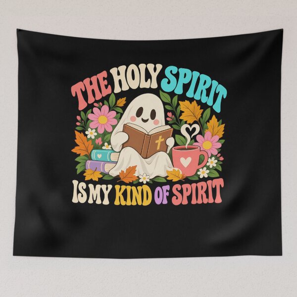 Item preview, The Holy Spirit Is My Kind Of Spirit Christian designed and sold by ShirTomDesigns.