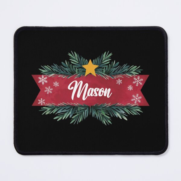 Item preview, Mason Personalized Custom Christmas Name - Cool & Funny Design for Men and Boys designed and sold by Watsonarts.