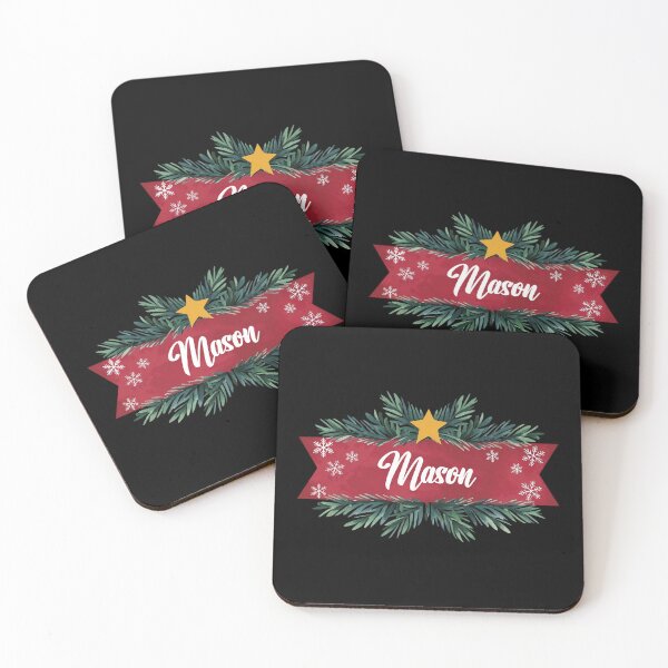 Item preview, Mason Personalized Custom Christmas Name - Cool & Funny Design for Men and Boys designed and sold by Watsonarts.