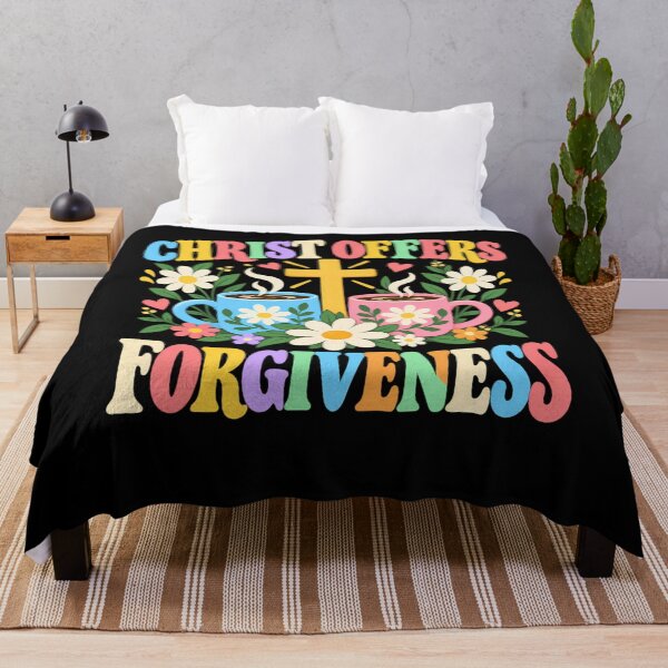 Item preview, Christ Offers Forgiveness Christian designed and sold by ShirTomDesigns.
