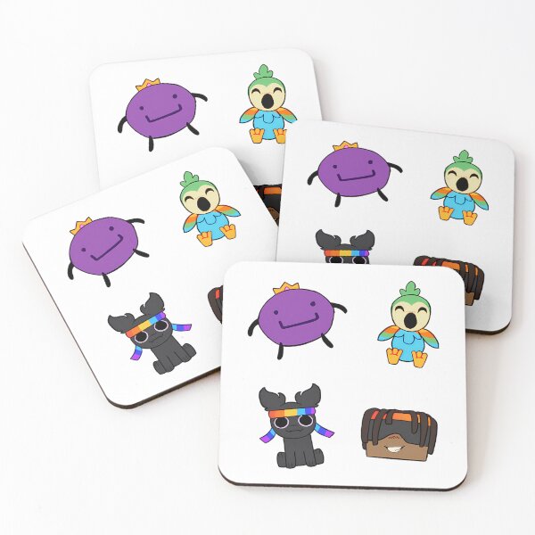 Item preview, The 4 Unstable Universe Protags designed and sold by nabiha-duquett.