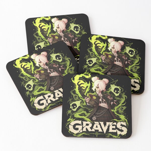 Item preview, Graves Toxic Necromancer Deadlock designed and sold by CallMeSenpai099.
