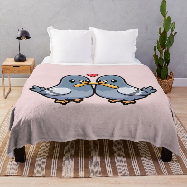 Item preview, Pigeon Fries Sharing Love Birds designed and sold by Rariks.