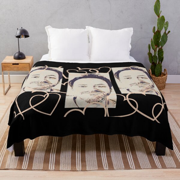 Item preview, Actor Joe Portrait with Hearts designed and sold by BiteMyLine.