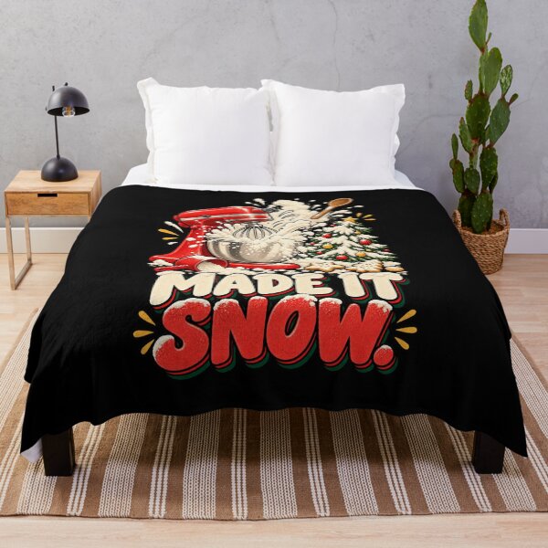 Item preview, Funny Christmas Baking - Made It Snow Baker Humor designed and sold by MOTIFOLK.