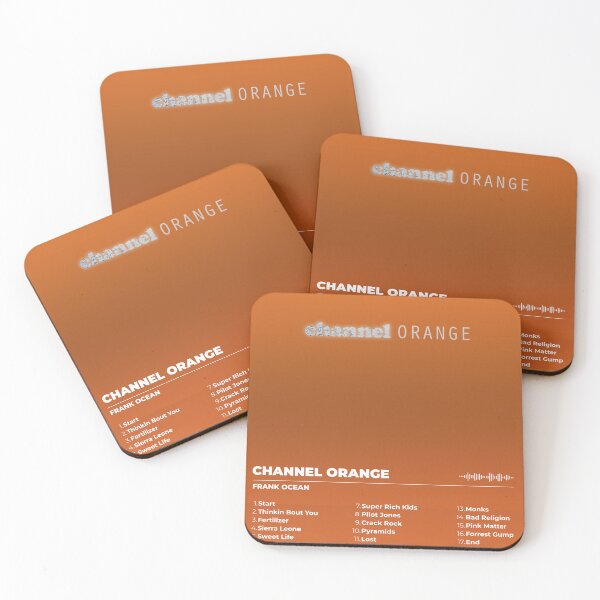 Item preview, Frank Ocean Channel Orange Poster designed and sold by JPOSTERS.