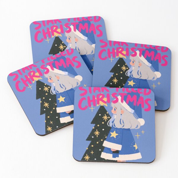 Item preview, A Blue-Haired Santa in Chuck Taylors Stares Down a Corporate Pine Tree and Asks to Speak to the Void's Manager designed and sold by Print Fiction.