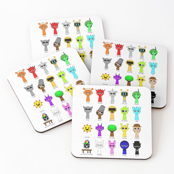 Item preview, All My Sprunki Game Toys designed and sold by gareth-beckha.