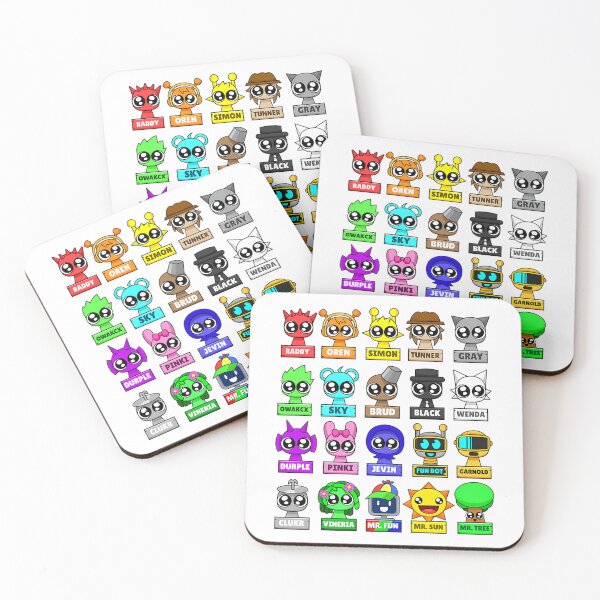 Item preview, All Sprunkies Cute Characters designed and sold by gareth-beckha.