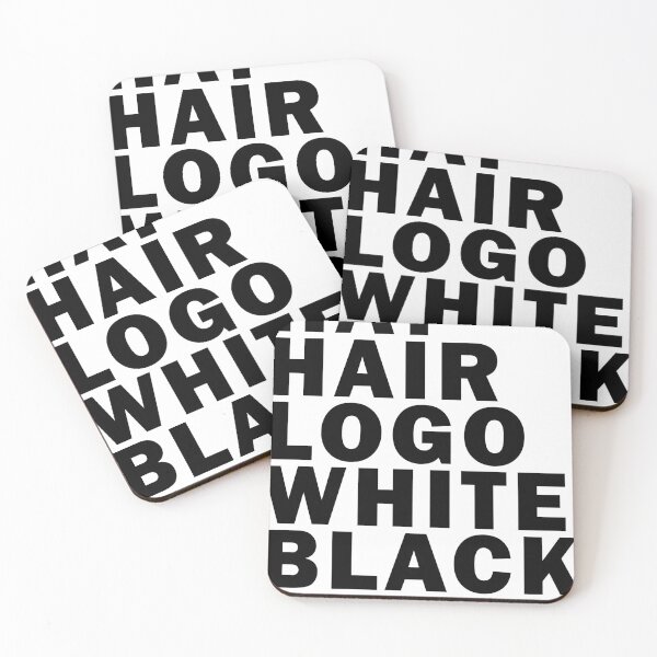 Item preview, hat hair logo white black designed and sold by Kingrocker.